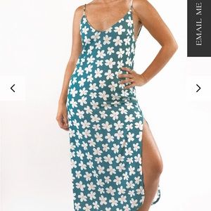 ISO: Lokahi swimwear teal hibiscus dress